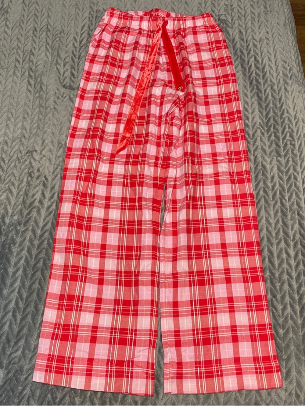 Victoria’s Secret PINK - Plaid Pink & Red Pajama Pants